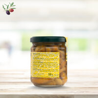 Hallimasch-Pilze, Stockschwämmchen, eingelegt, im Glas, 180 Gramm