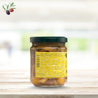 Hallimasch-Pilze, Stockschwämmchen, eingelegt, im Glas, 180 Gramm